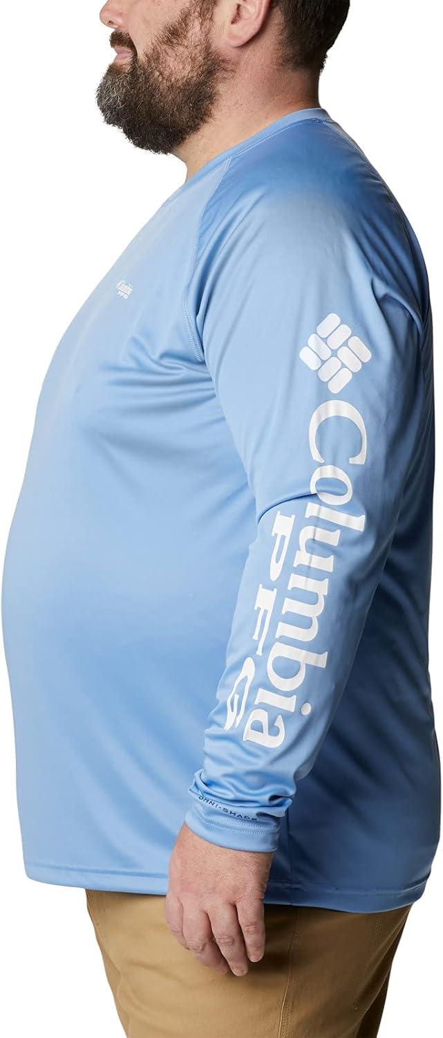 imageColumbia Mens PFG Terminal Tackle Long Sleeve ShirtWhite CapWhite Logo