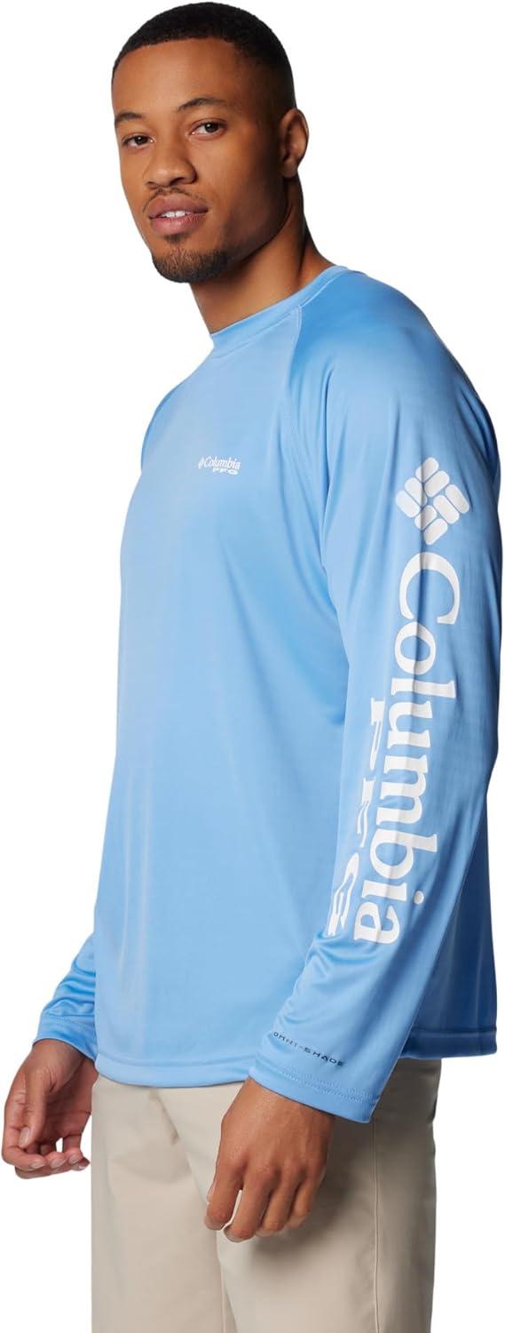 imageColumbia Mens PFG Terminal Tackle Long Sleeve ShirtWhite CapWhite Logo