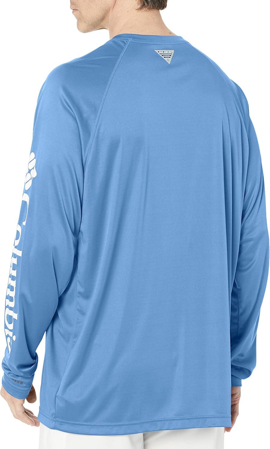 imageColumbia Mens PFG Terminal Tackle Long Sleeve ShirtWhite CapWhite Logo