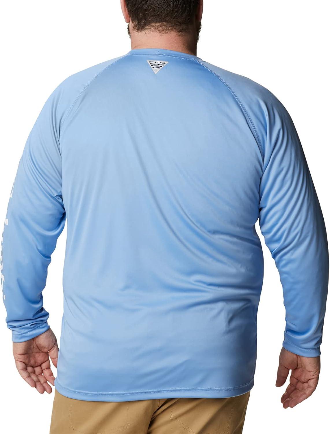 imageColumbia Mens PFG Terminal Tackle Long Sleeve ShirtWhite CapWhite Logo