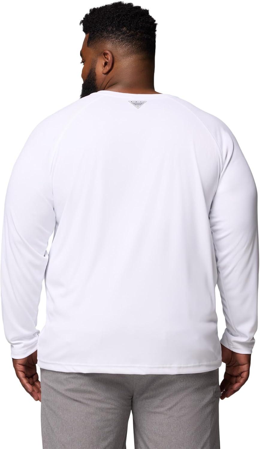 imageColumbia Mens PFG Terminal Tackle Long Sleeve ShirtWhiteNightshade Logo