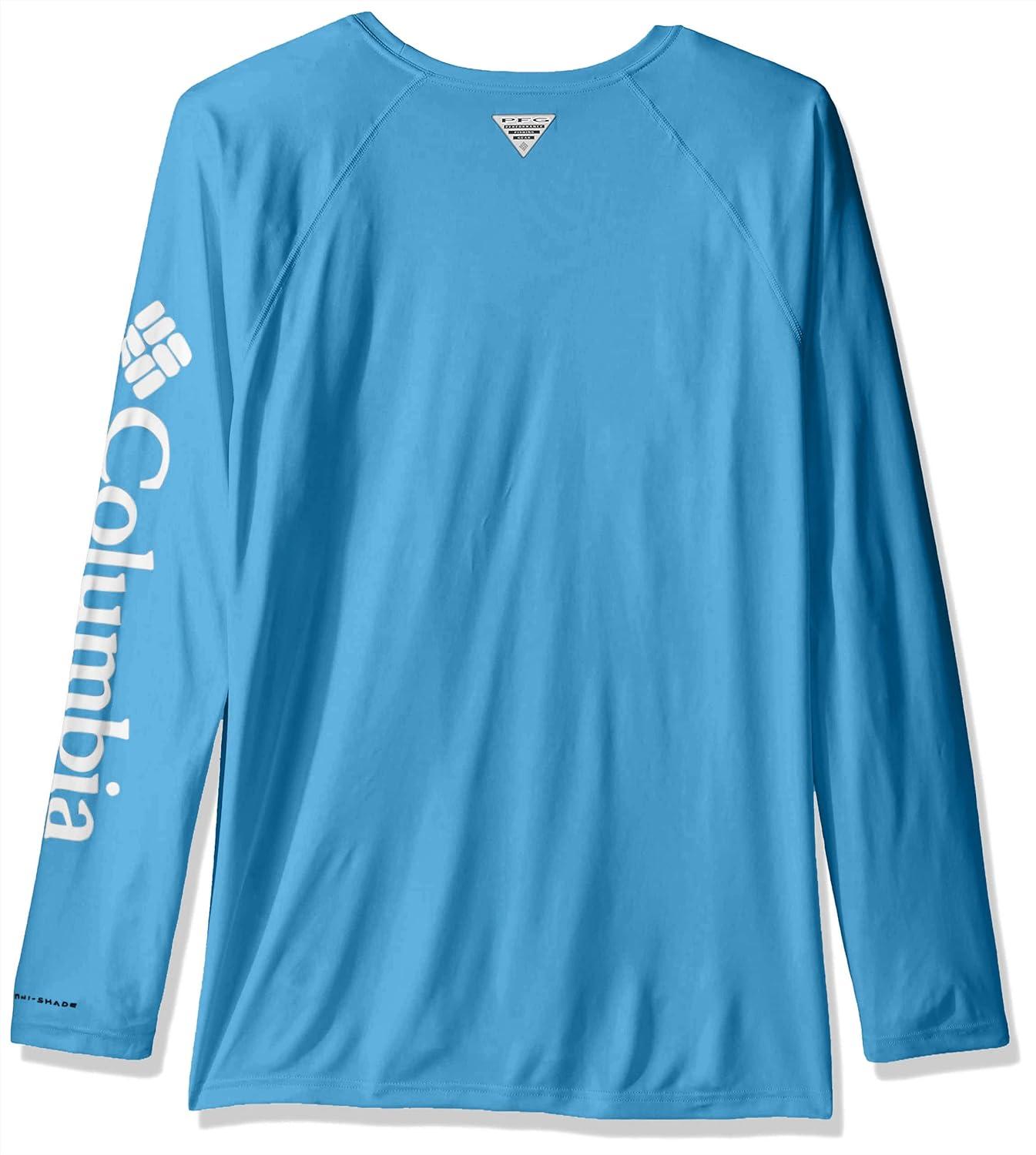 imageColumbia Mens PFG Terminal Tackle Long Sleeve ShirtYachtWhite Logo