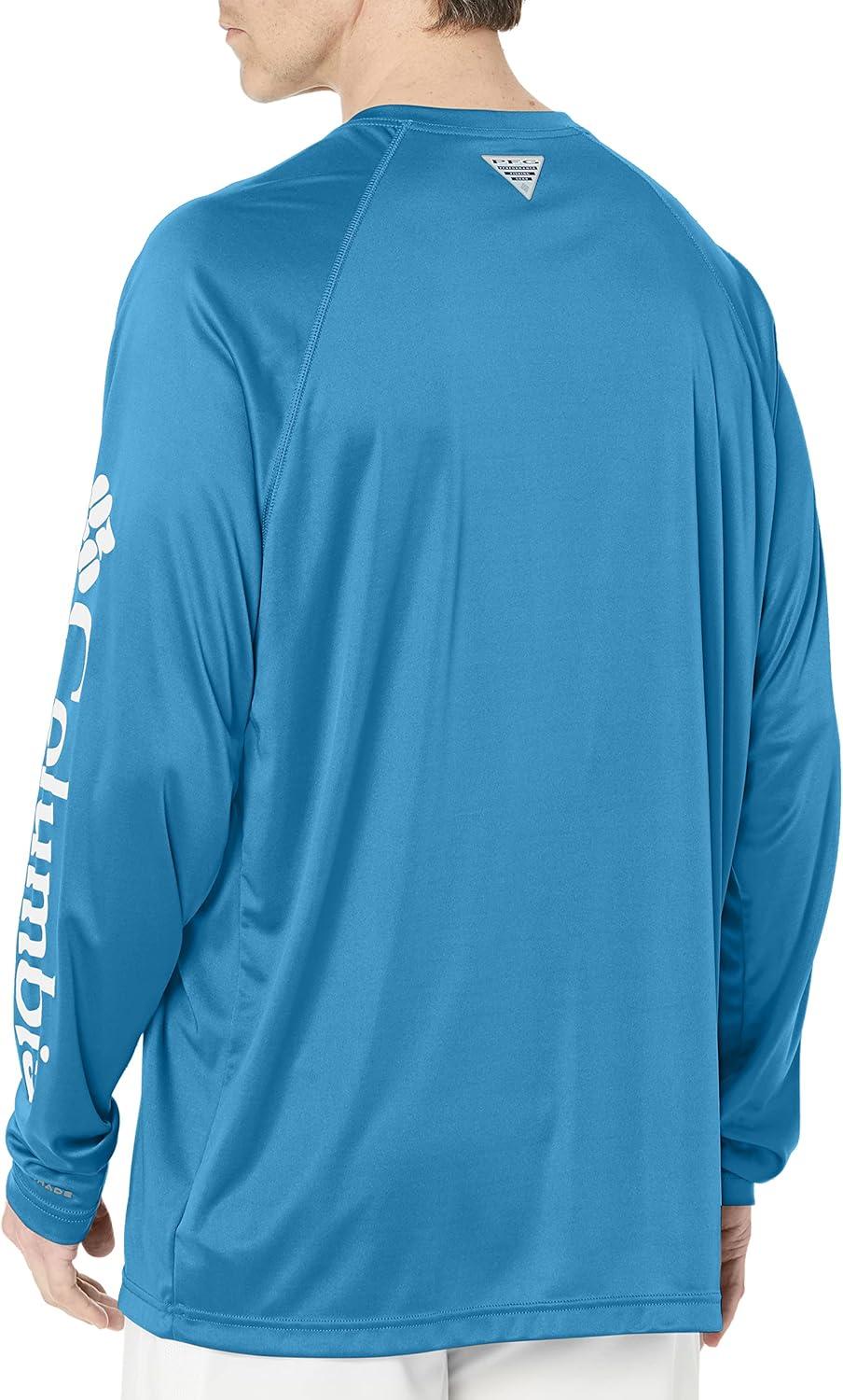 imageColumbia Mens PFG Terminal Tackle Long Sleeve ShirtYachtWhite Logo