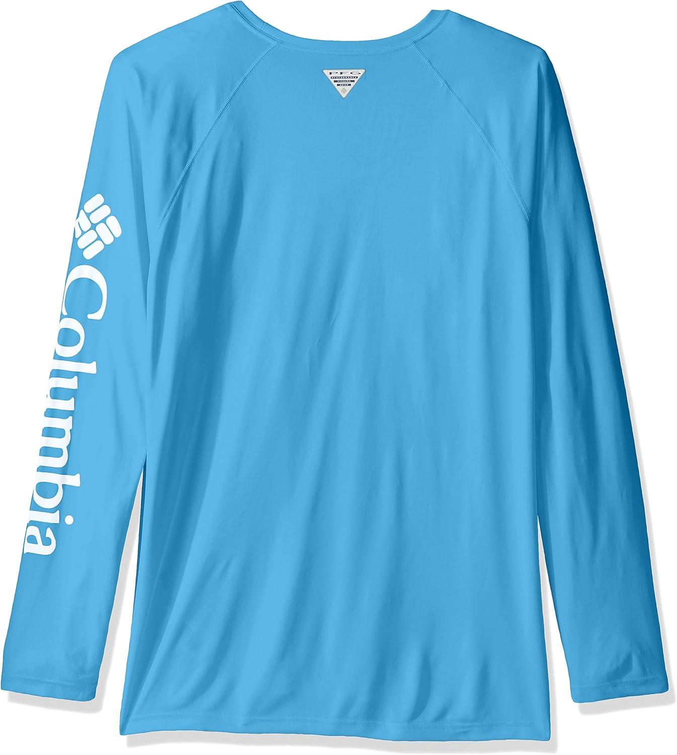 imageColumbia Mens PFG Terminal Tackle Long Sleeve ShirtYachtWhite Logo