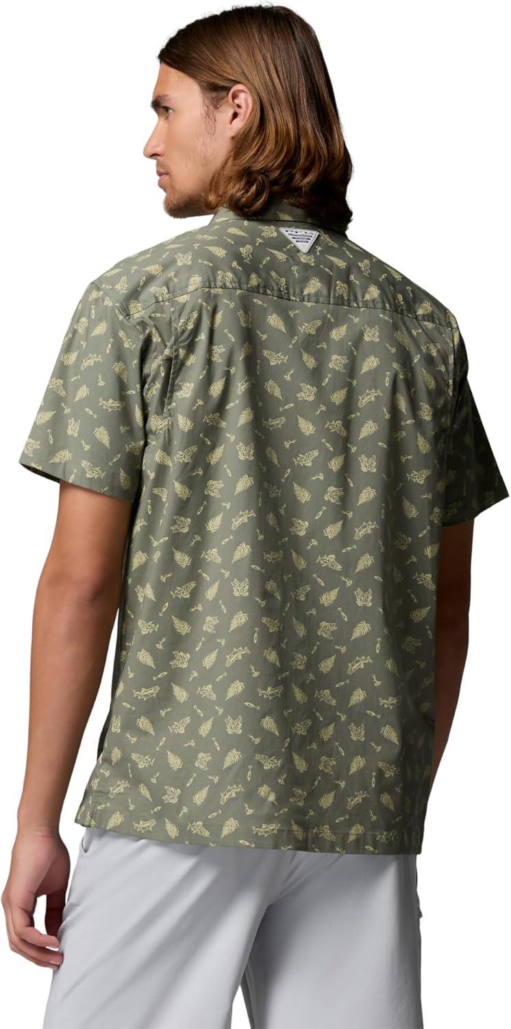 imageColumbia Mens PFG Trollers Best II Short Sleeve ShirtCypress Freshslam