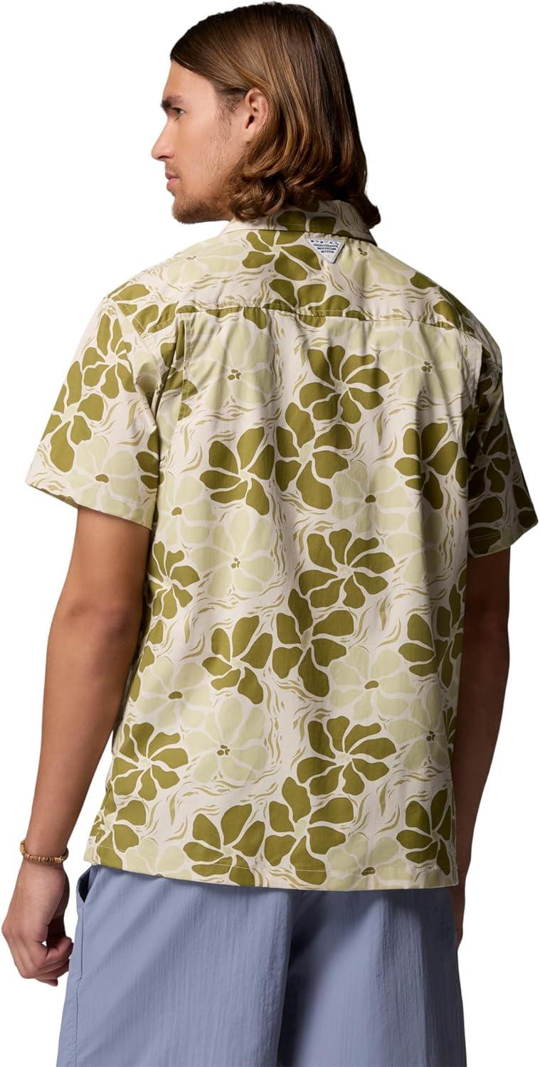 imageColumbia Mens PFG Trollers Best II Short Sleeve ShirtDark Stone Floated