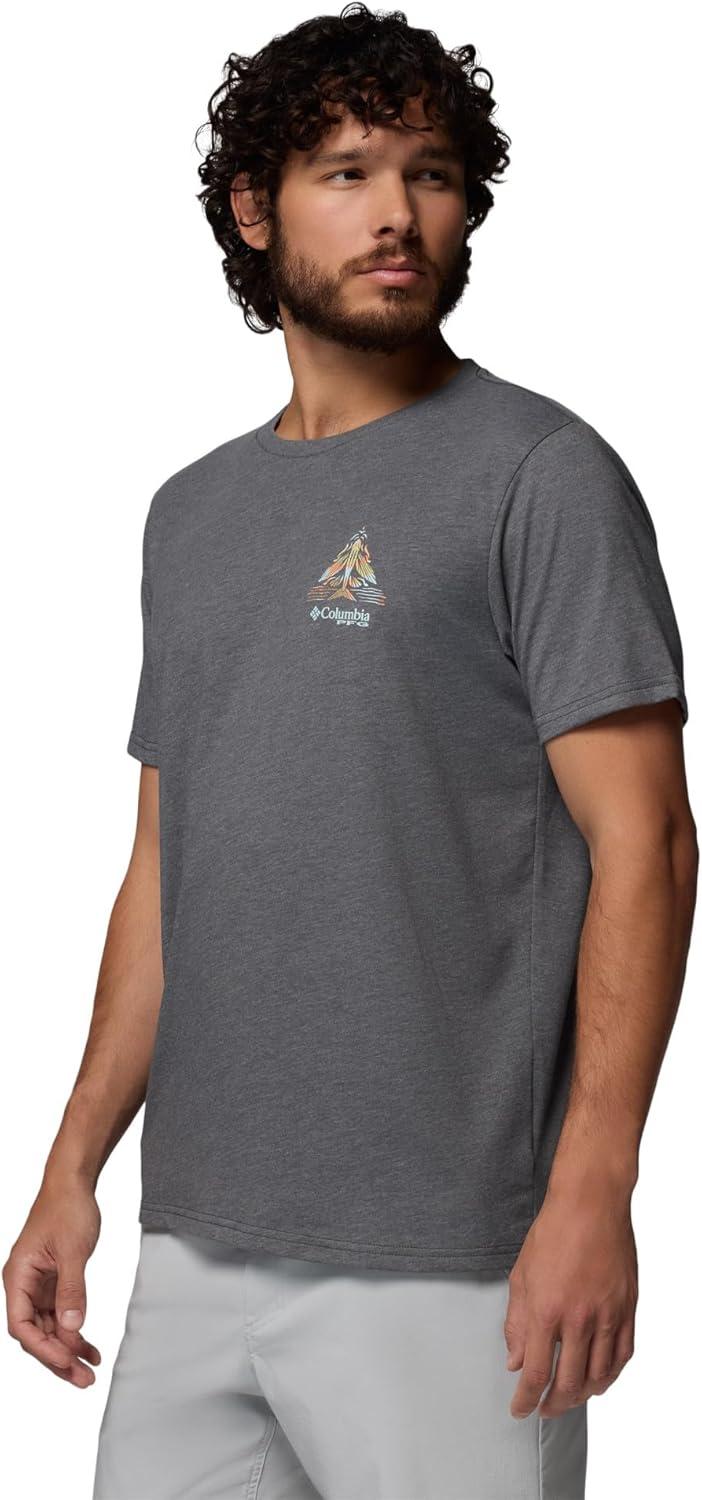 imageColumbia Mens PFG Uncharted Graphic Short SleeveShark