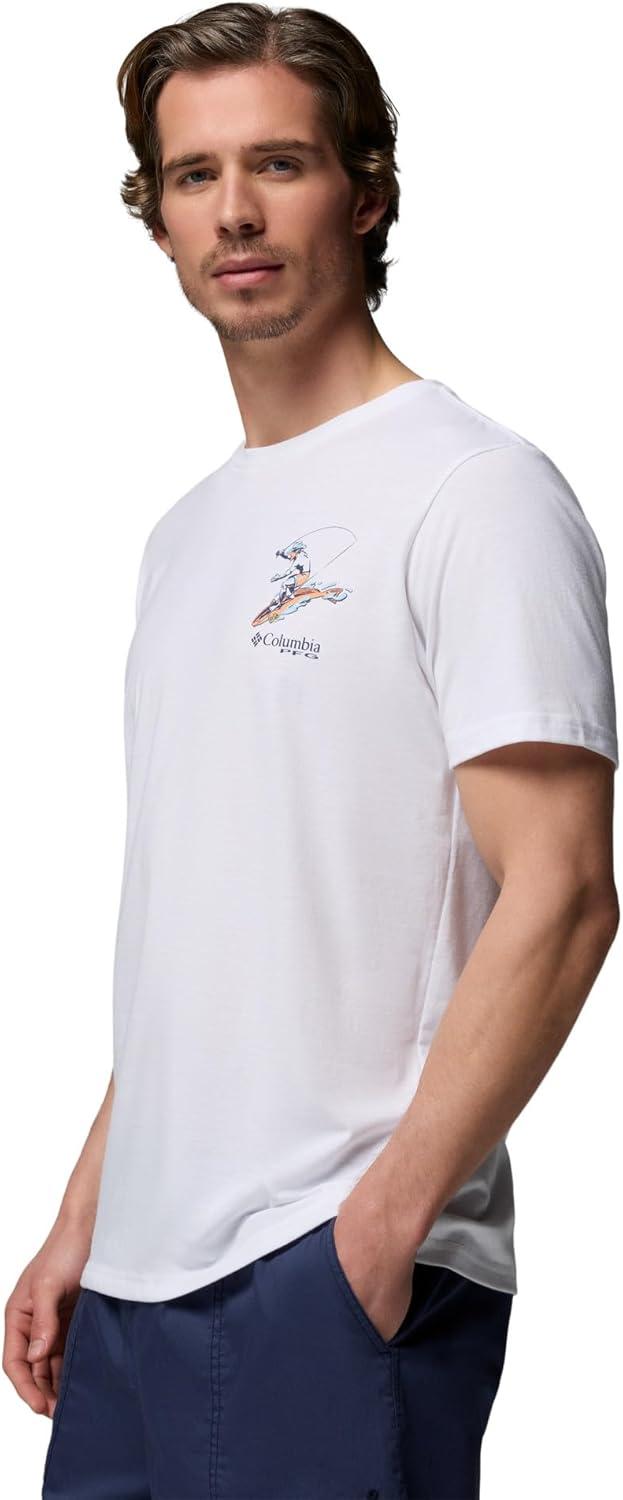 imageColumbia Mens PFG Uncharted Graphic Short SleeveWhite