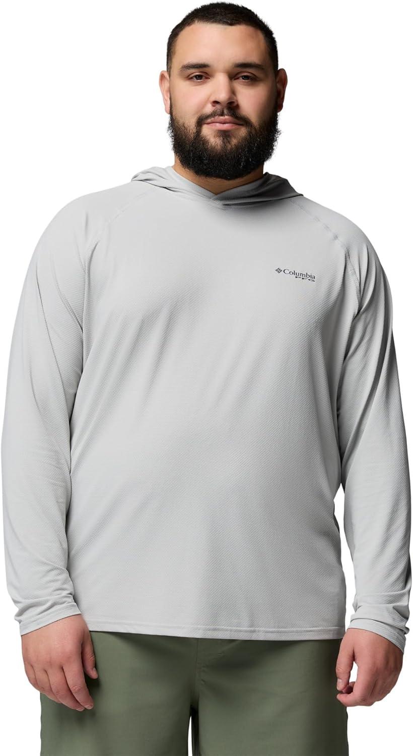 imageColumbia Mens Pfg Solar Stream II HoodieCool Grey