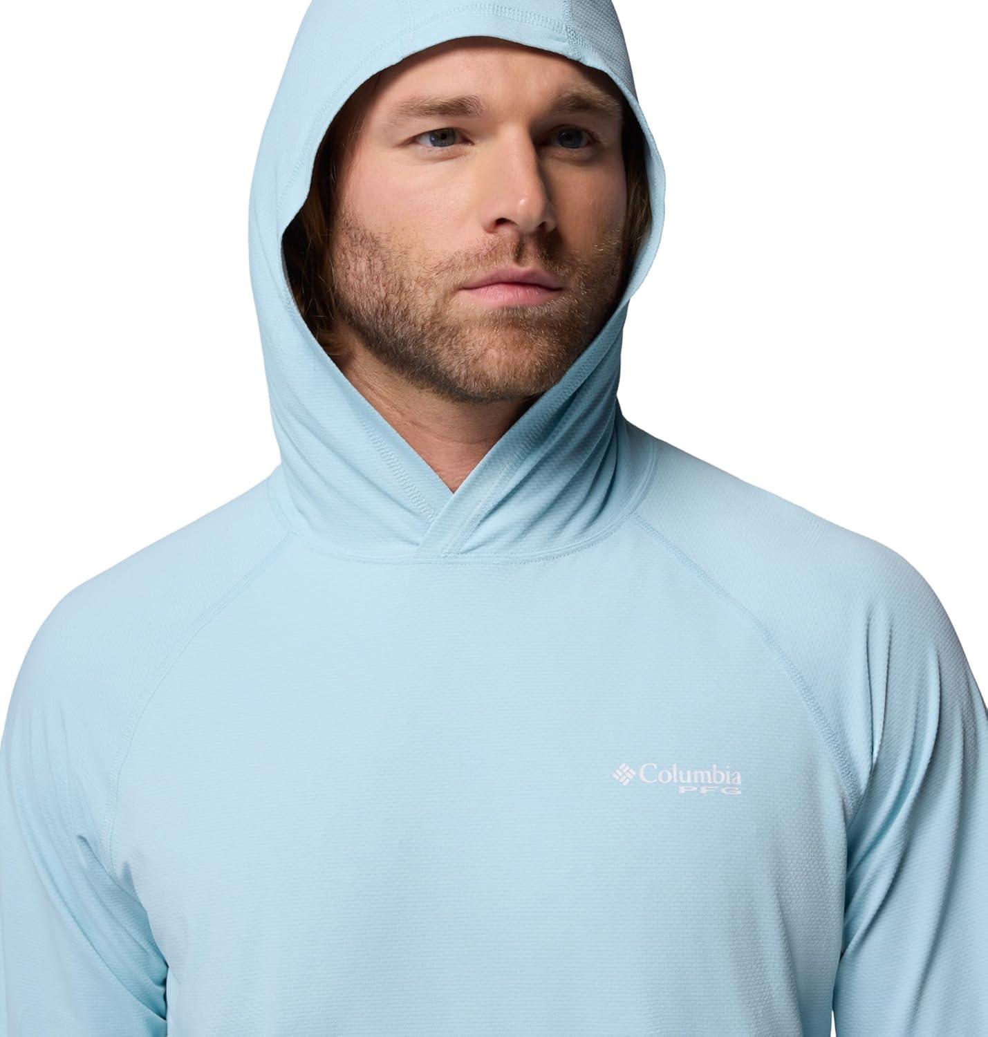 imageColumbia Mens Pfg Solar Stream II HoodieMarine Light