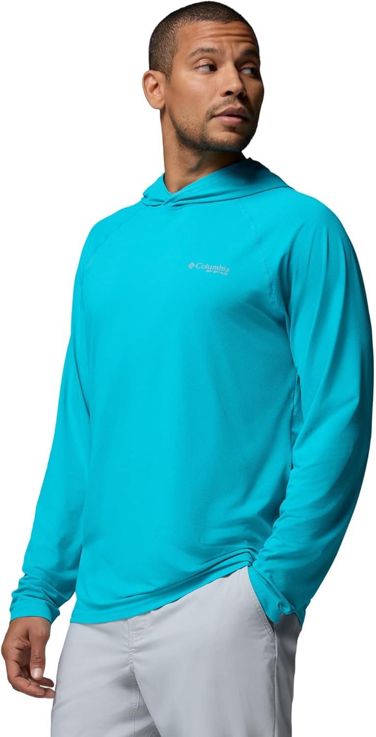 imageColumbia Mens Pfg Solar Stream II HoodieOcean Teal