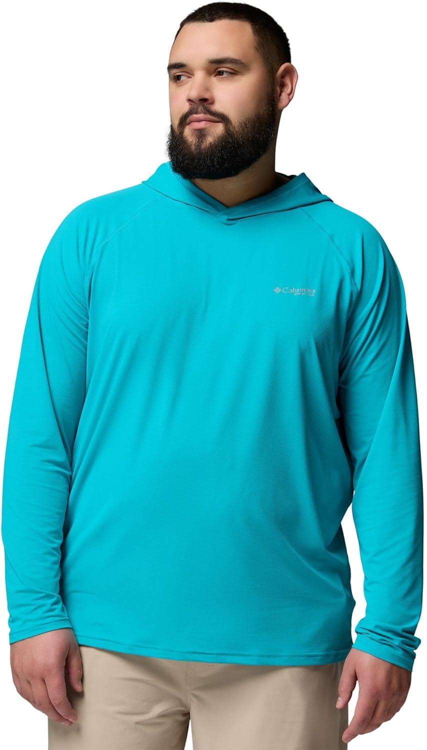imageColumbia Mens Pfg Solar Stream II HoodieOcean Teal