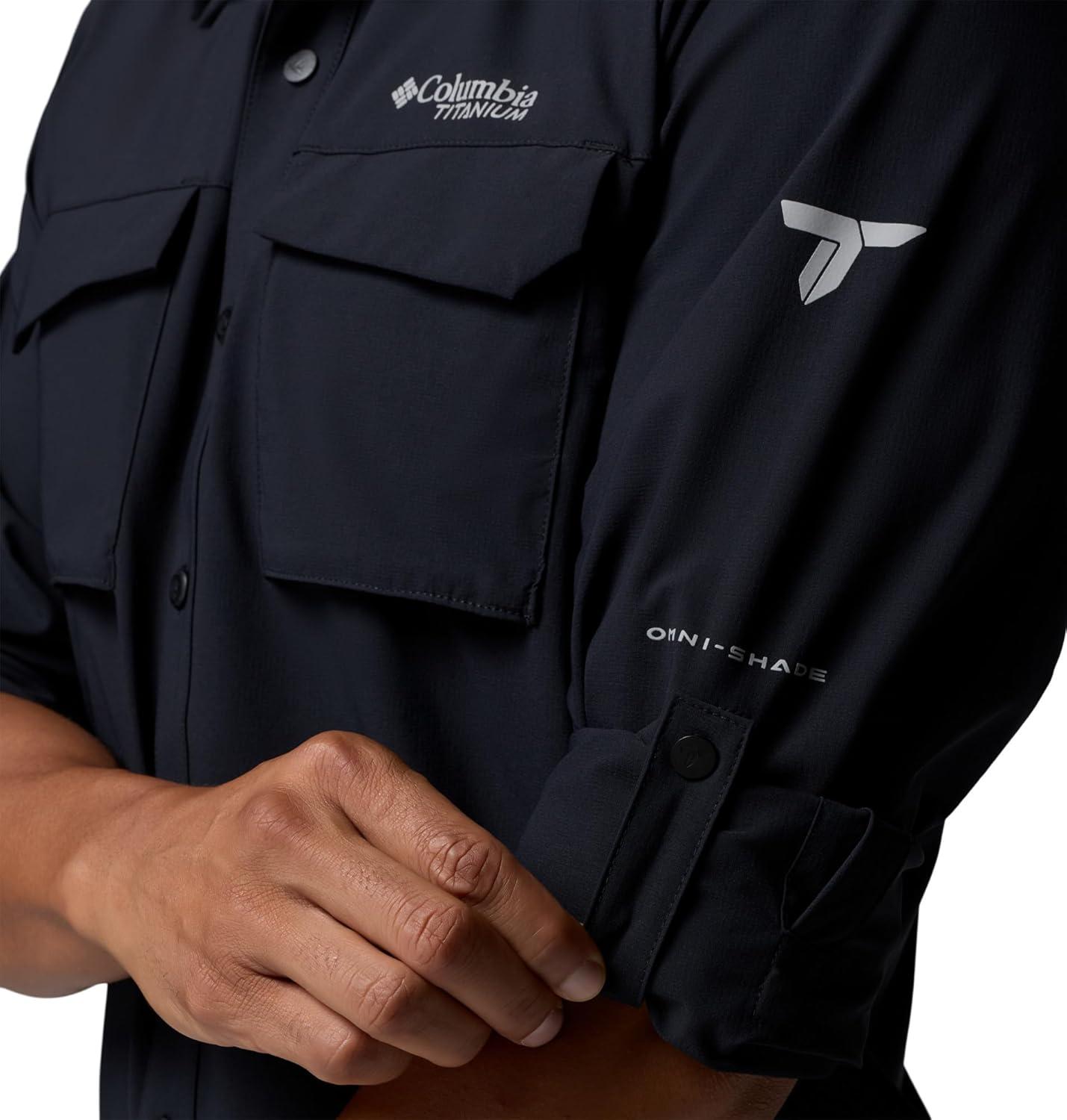 imageColumbia Mens Silver Ridge Elite Long Sleeve WovenBlack