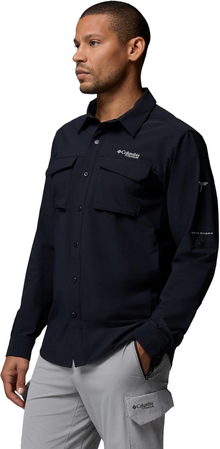 imageColumbia Mens Silver Ridge Elite Long Sleeve WovenBlack