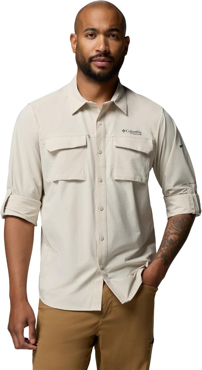 imageColumbia Mens Silver Ridge Elite Long Sleeve WovenDark Stone