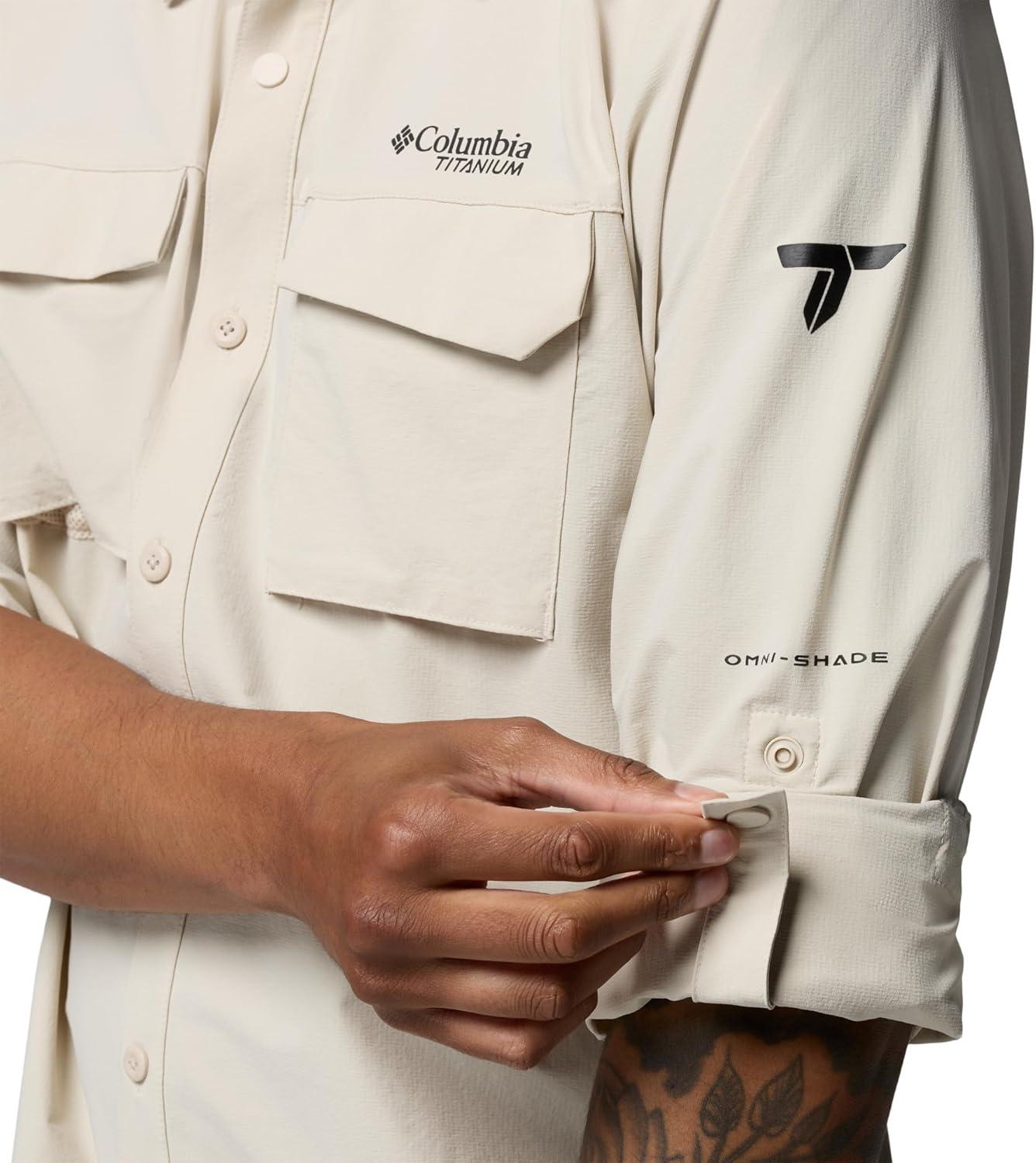 imageColumbia Mens Silver Ridge Elite Long Sleeve WovenDark Stone