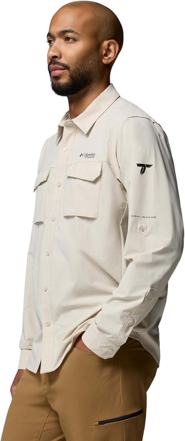 imageColumbia Mens Silver Ridge Elite Long Sleeve WovenDark Stone