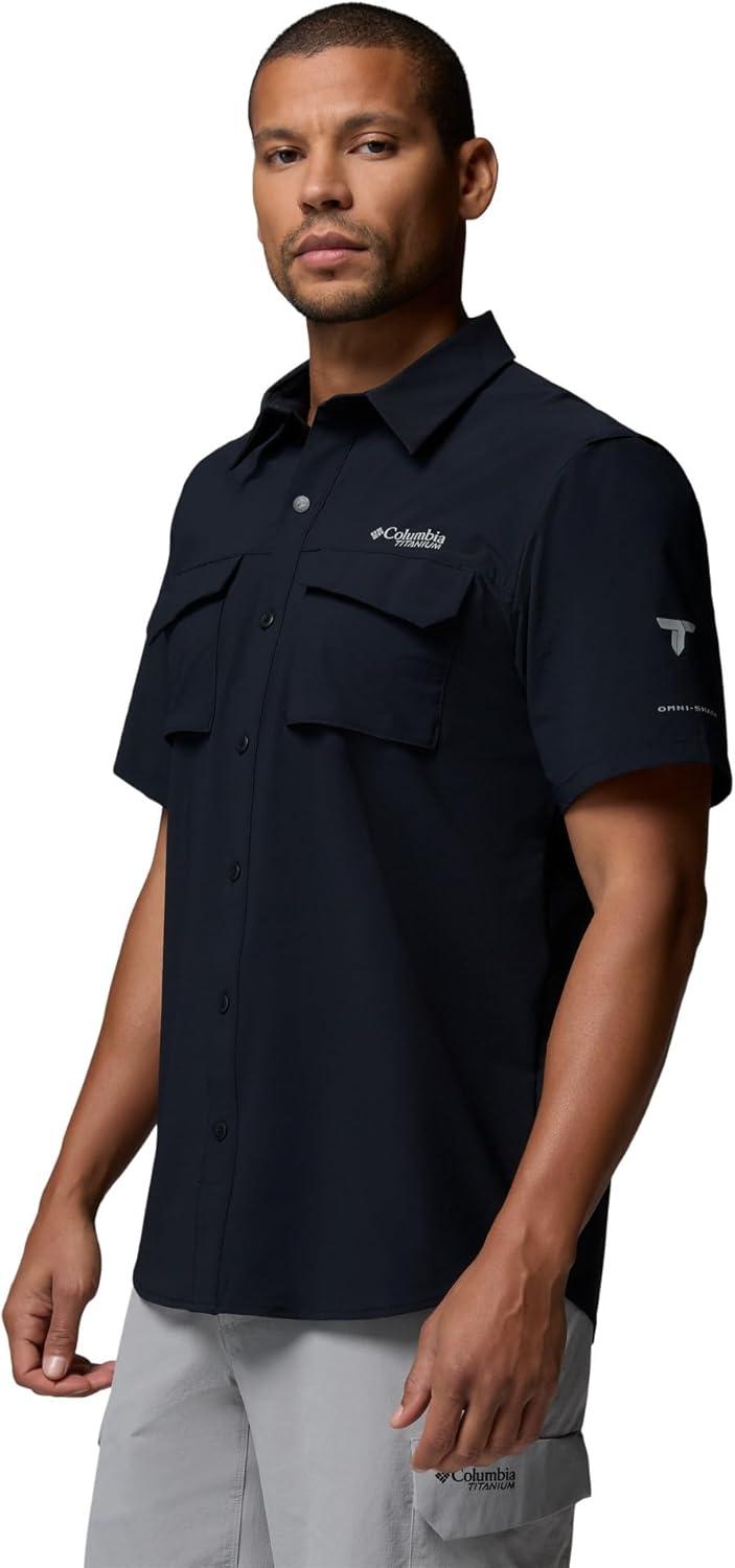 imageColumbia Mens Silver Ridge Elite Short Sleeve WovenBlack