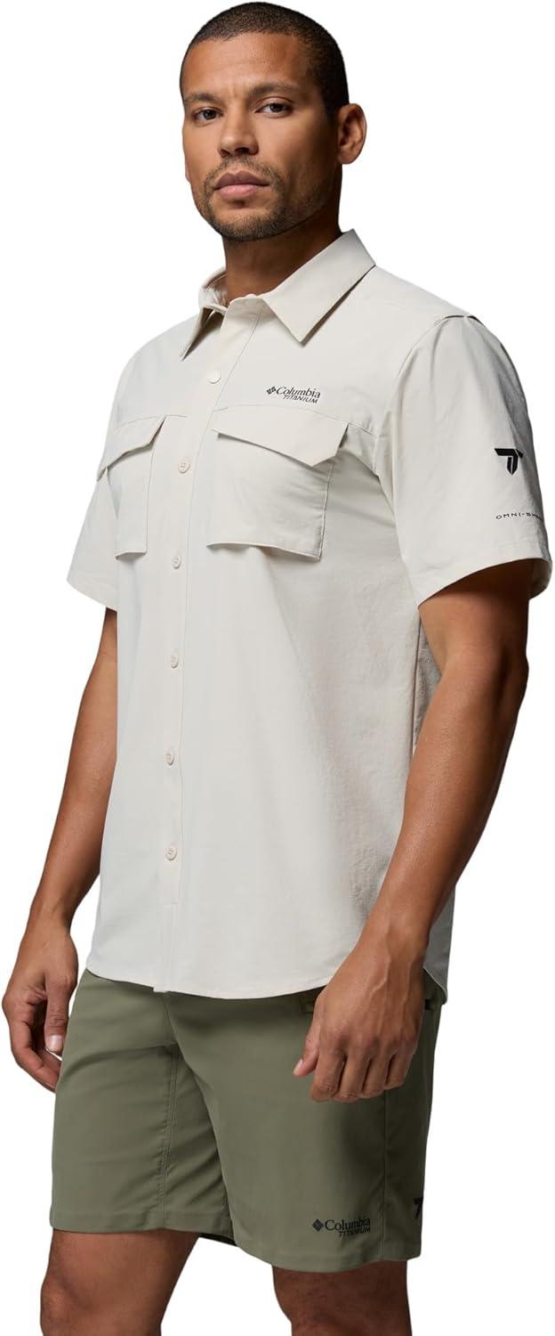 imageColumbia Mens Silver Ridge Elite Short Sleeve WovenDark Stone