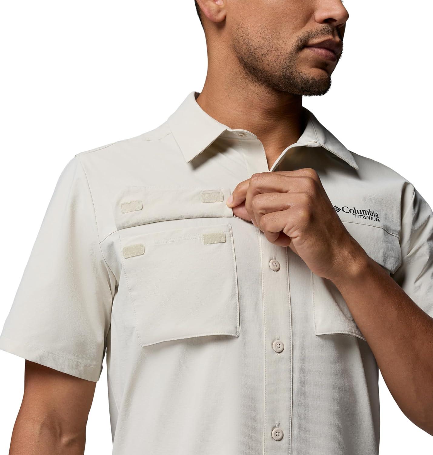 imageColumbia Mens Silver Ridge Elite Short Sleeve WovenDark Stone