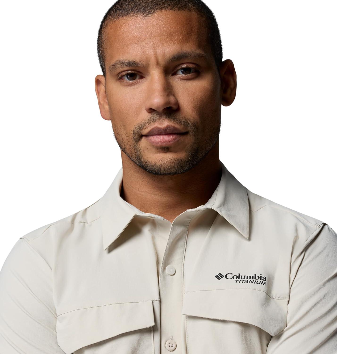 imageColumbia Mens Silver Ridge Elite Short Sleeve WovenDark Stone