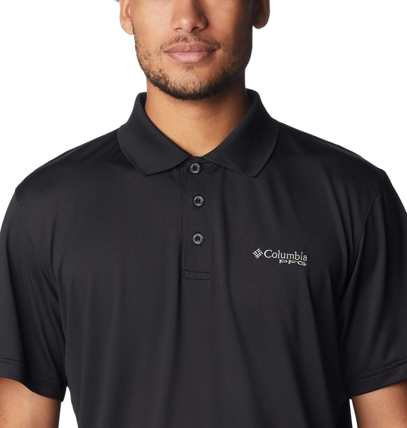 imageColumbia Mens Skiff Cast PoloBlack