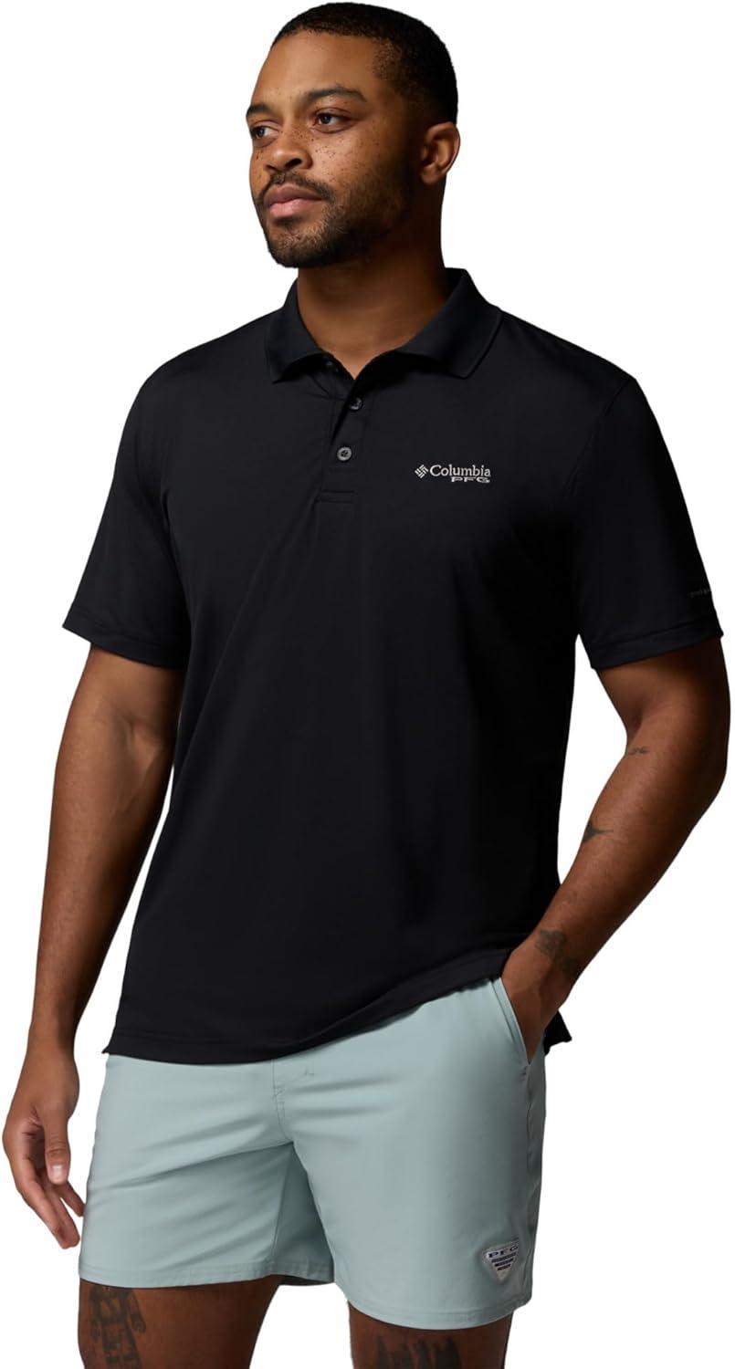 imageColumbia Mens Skiff Cast PoloBlack