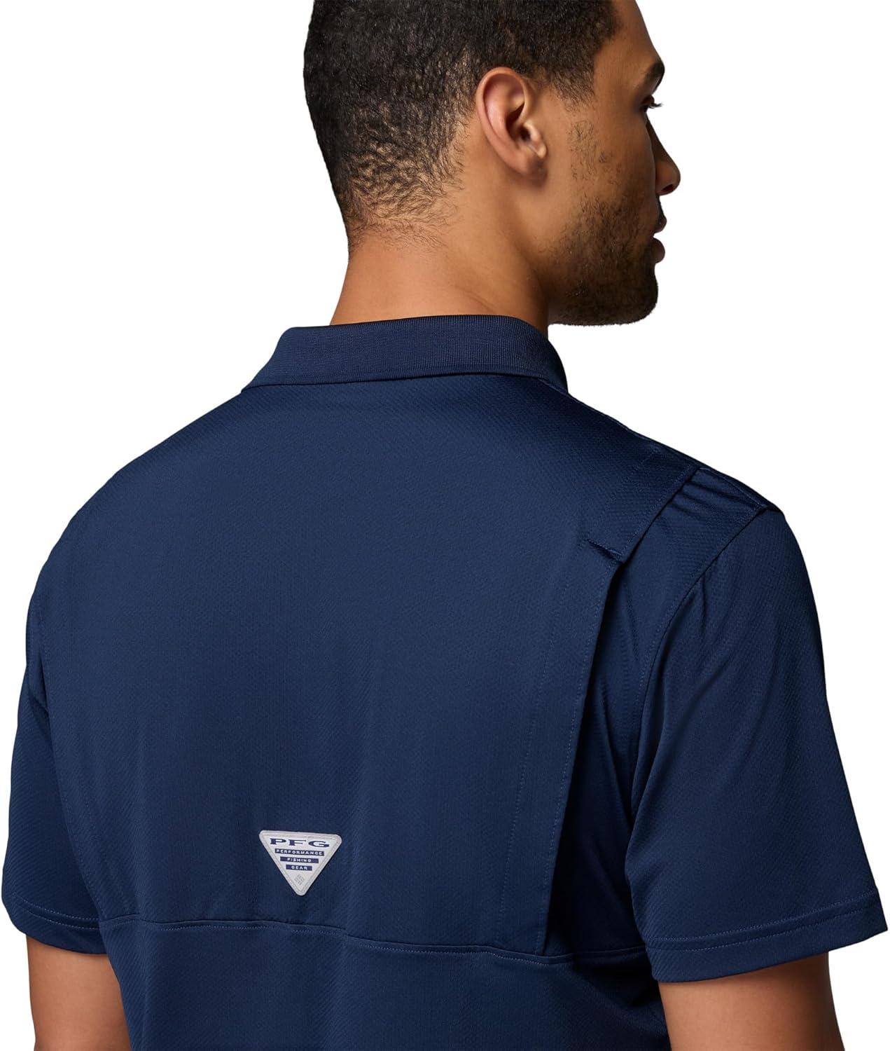 imageColumbia Mens Skiff Cast PoloCollegiate Navy