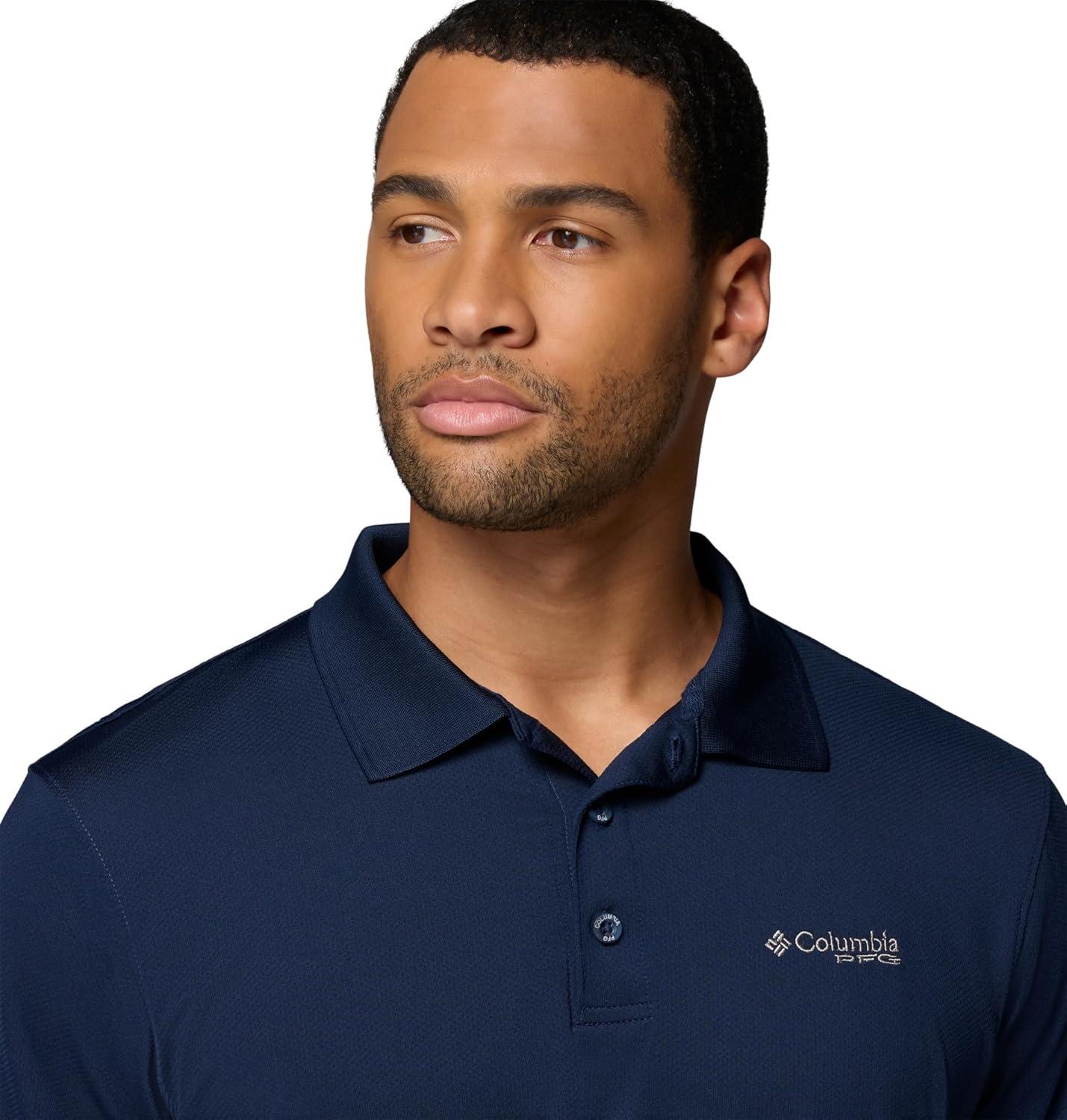 imageColumbia Mens Skiff Cast PoloCollegiate Navy