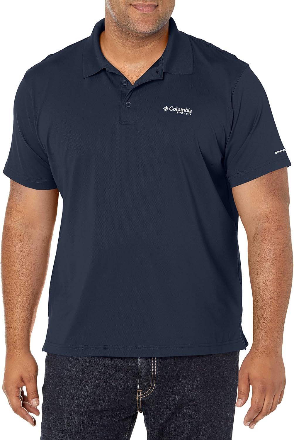 imageColumbia Mens Skiff Cast PoloCollegiate Navy