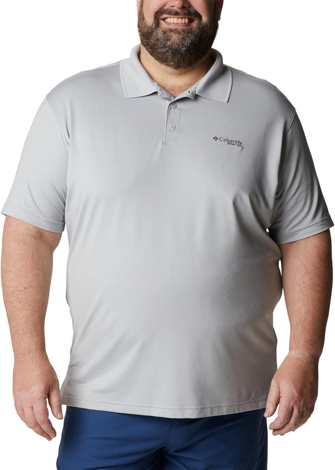 imageColumbia Mens Skiff Cast PoloCool Grey