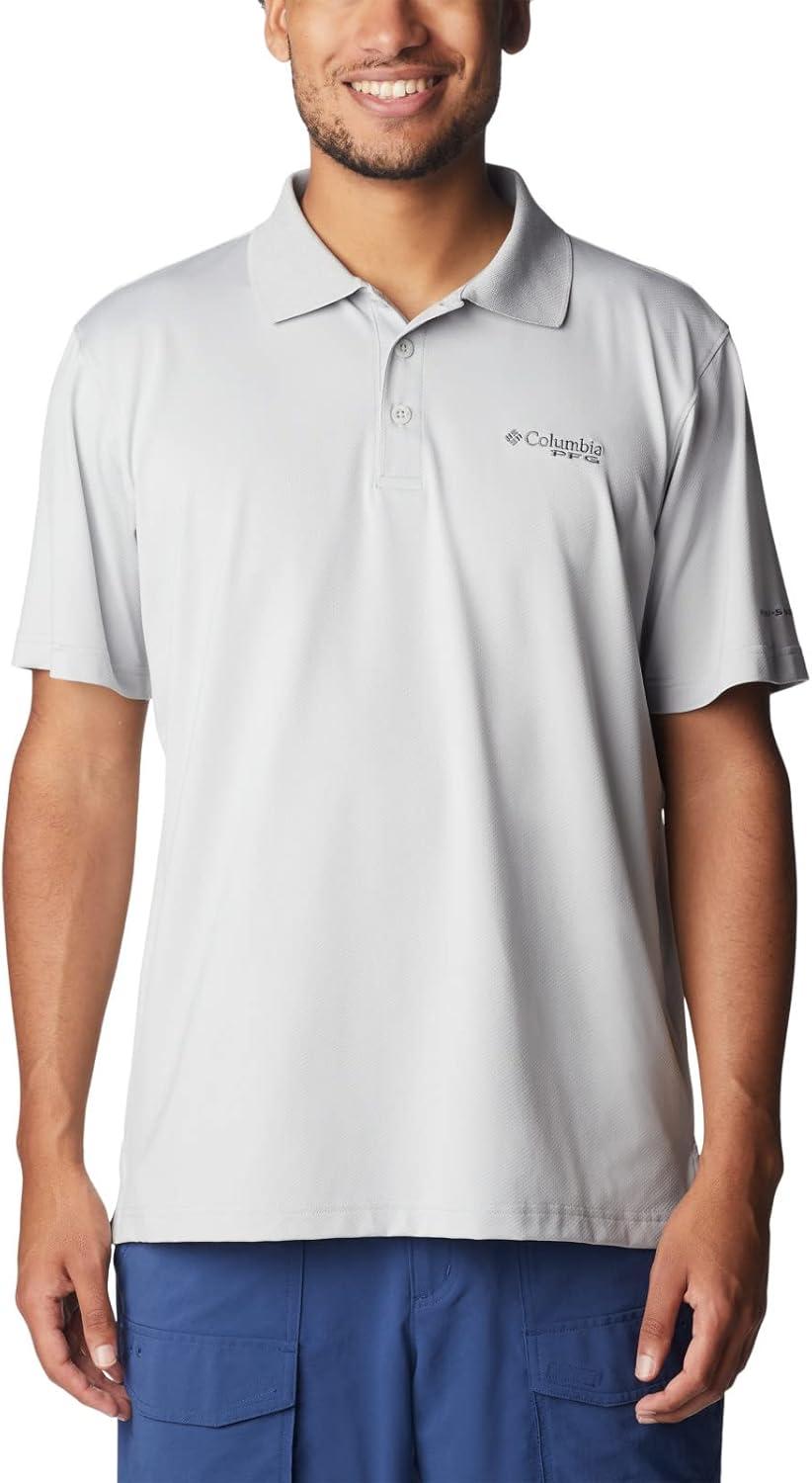 imageColumbia Mens Skiff Cast PoloCool Grey