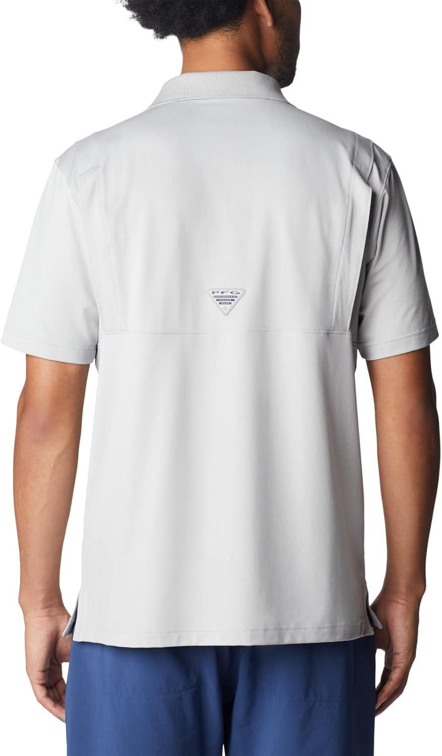 imageColumbia Mens Skiff Cast PoloCool Grey