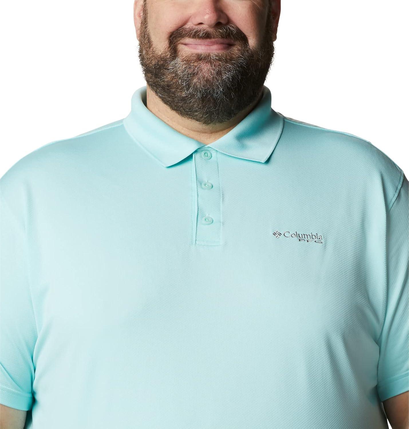 imageColumbia Mens Skiff Cast PoloGulf Stream