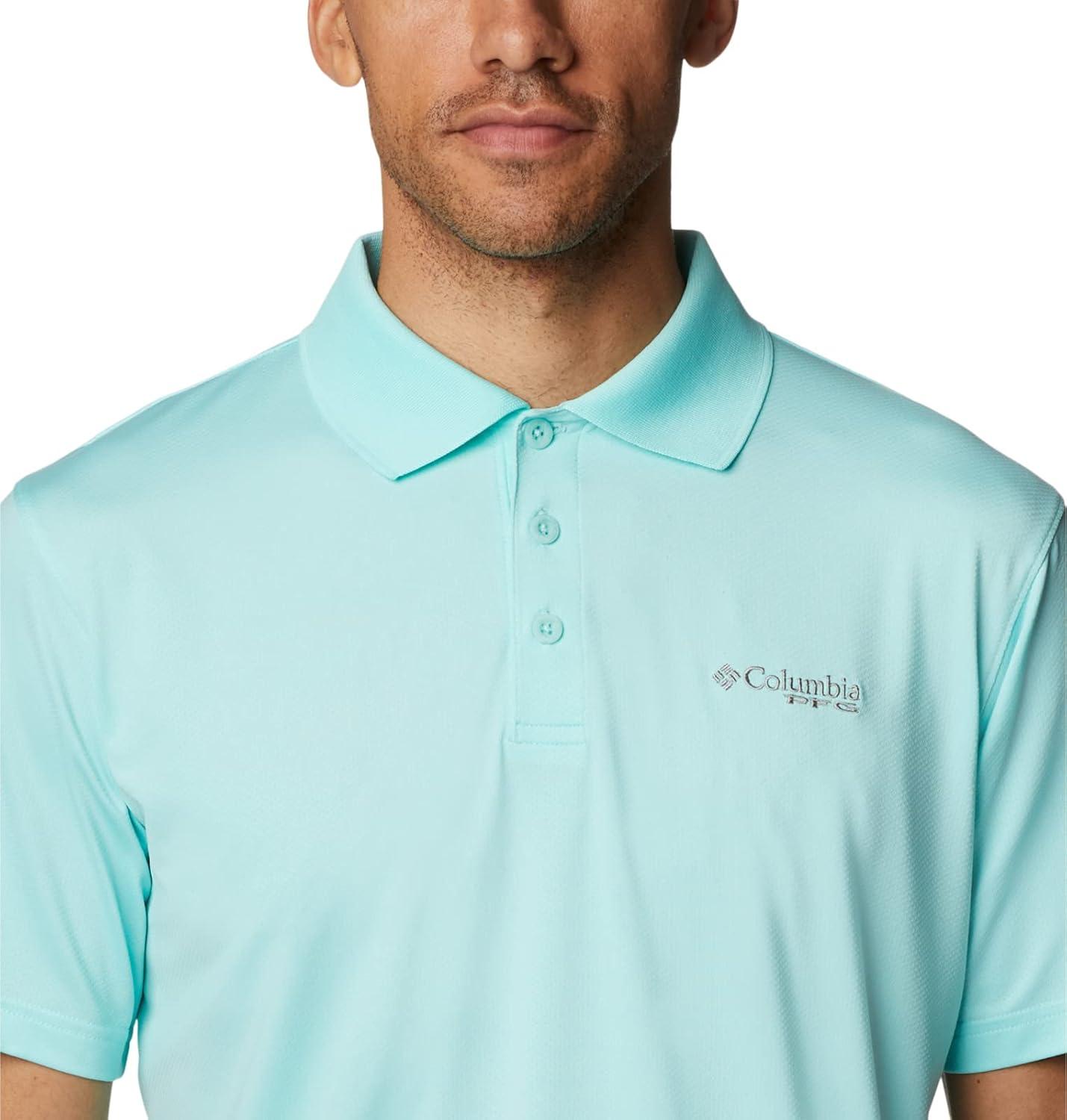 imageColumbia Mens Skiff Cast PoloGulf Stream
