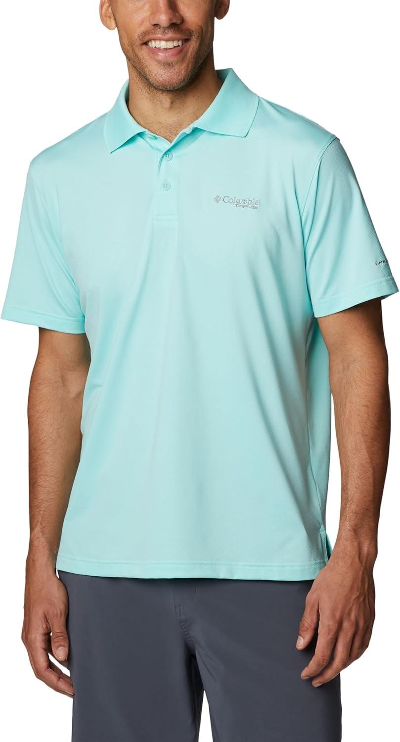 imageColumbia Mens Skiff Cast PoloGulf Stream