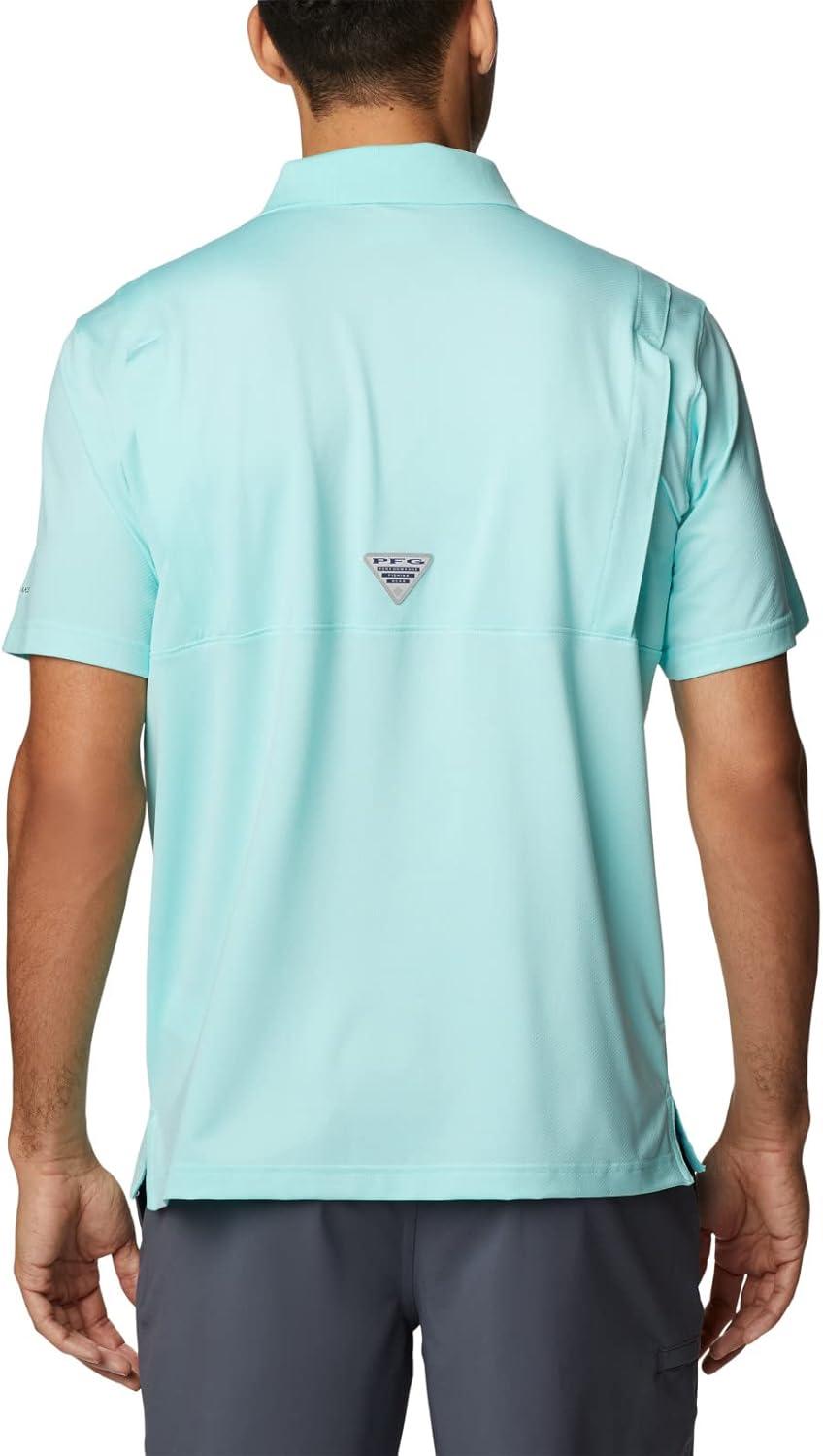 imageColumbia Mens Skiff Cast PoloGulf Stream