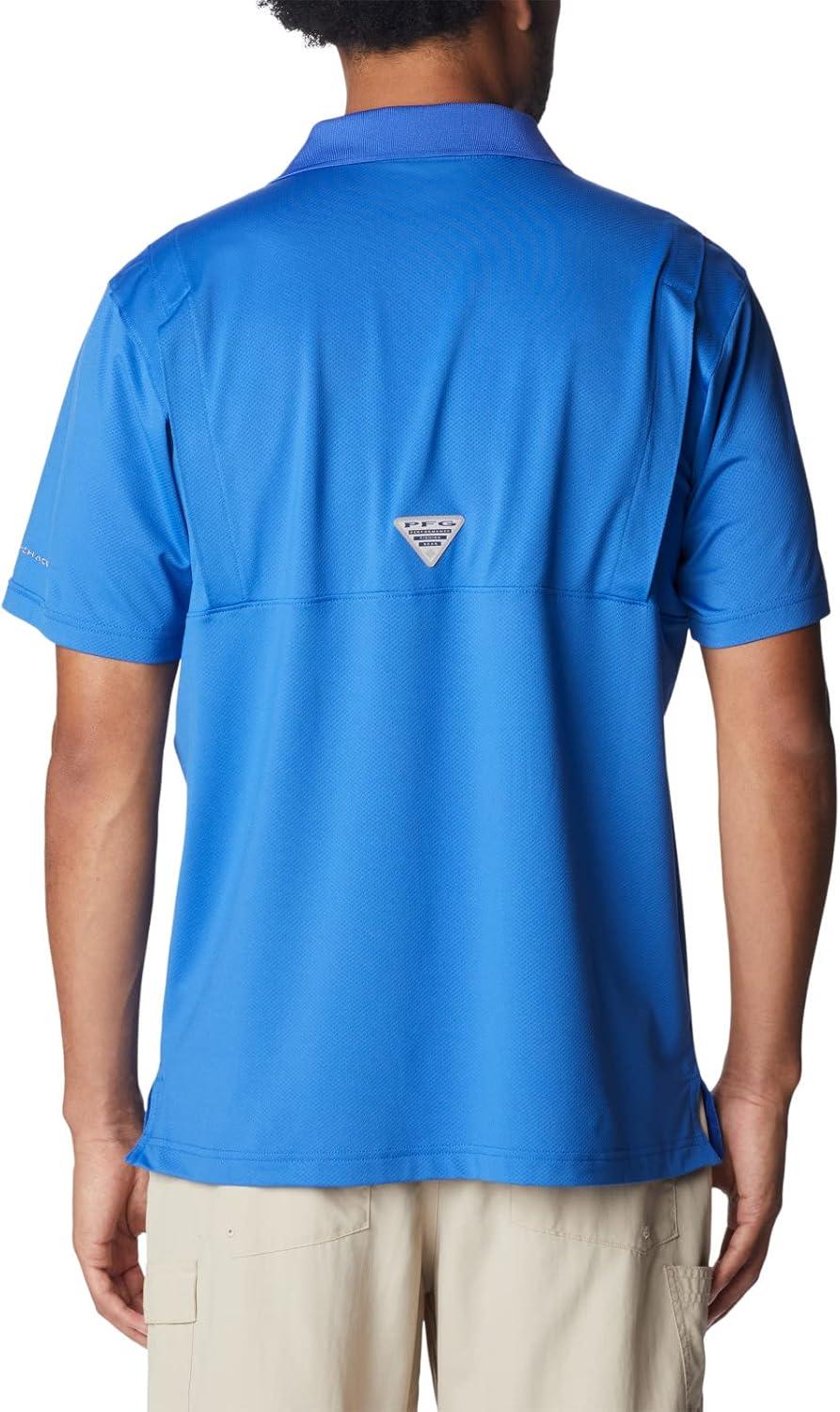 imageColumbia Mens Skiff Cast PoloVivid Blue