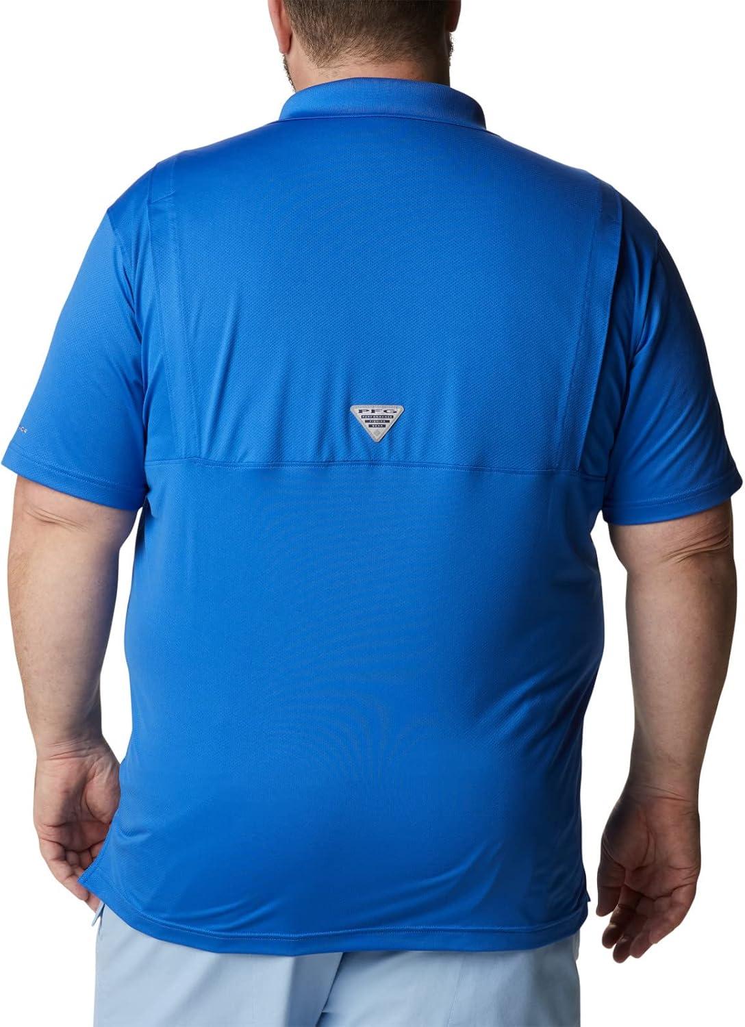 imageColumbia Mens Skiff Cast PoloVivid Blue