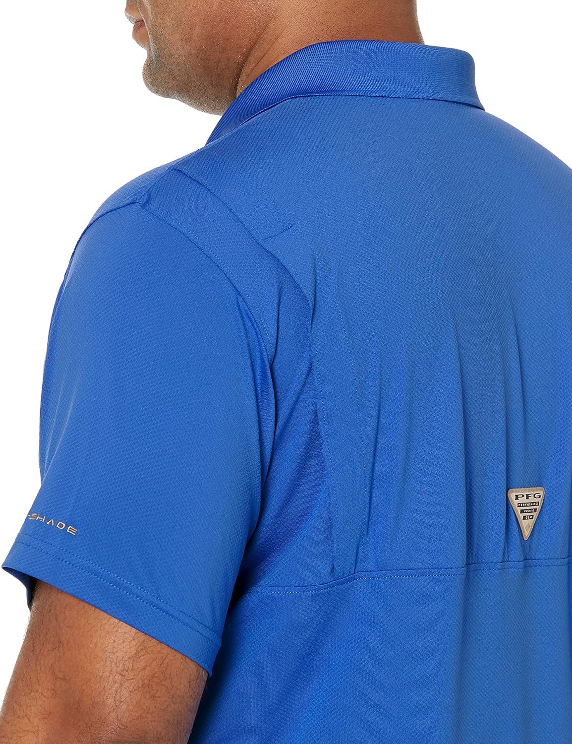 imageColumbia Mens Skiff Cast PoloVivid Blue