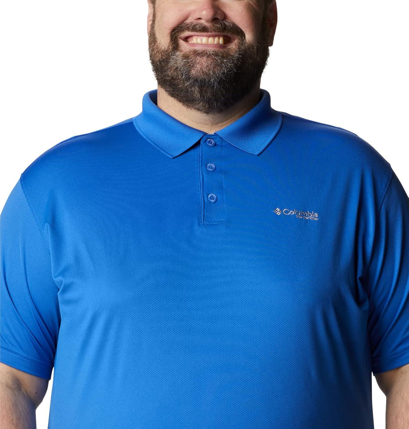 imageColumbia Mens Skiff Cast PoloVivid Blue