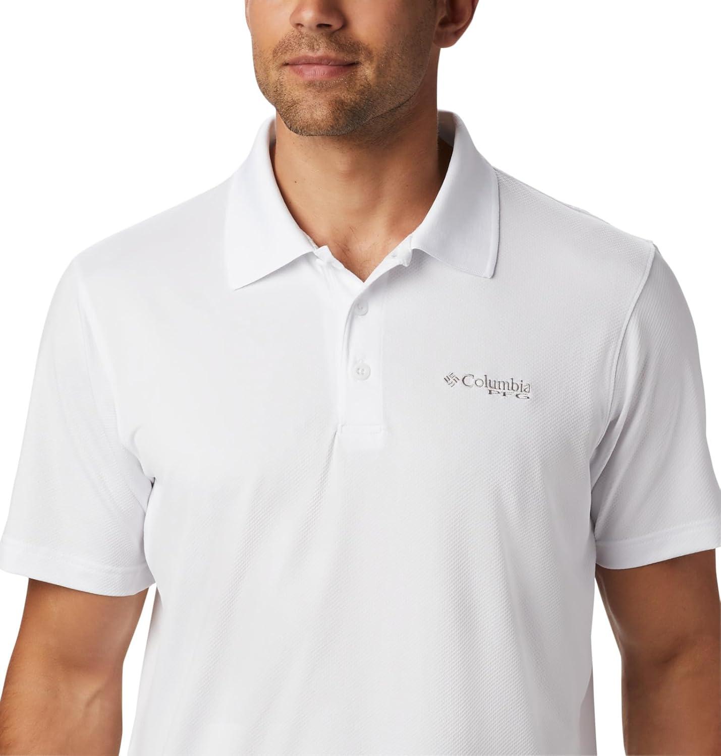 imageColumbia Mens Skiff Cast PoloWhite