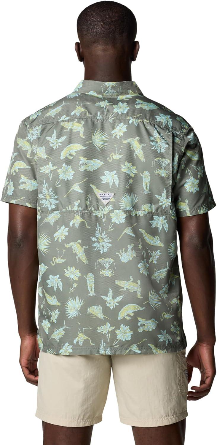 imageColumbia Mens Super Slack Tide Camp Shirt Short SleeveCypress Floridays
