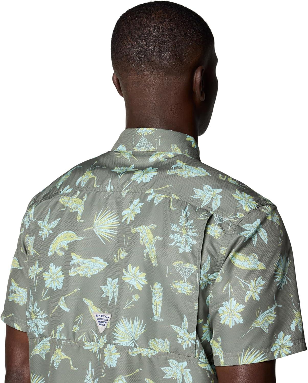 imageColumbia Mens Super Slack Tide Camp Shirt Short SleeveCypress Floridays