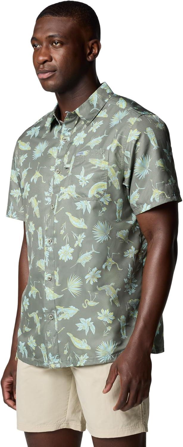 imageColumbia Mens Super Slack Tide Camp Shirt Short SleeveCypress Floridays
