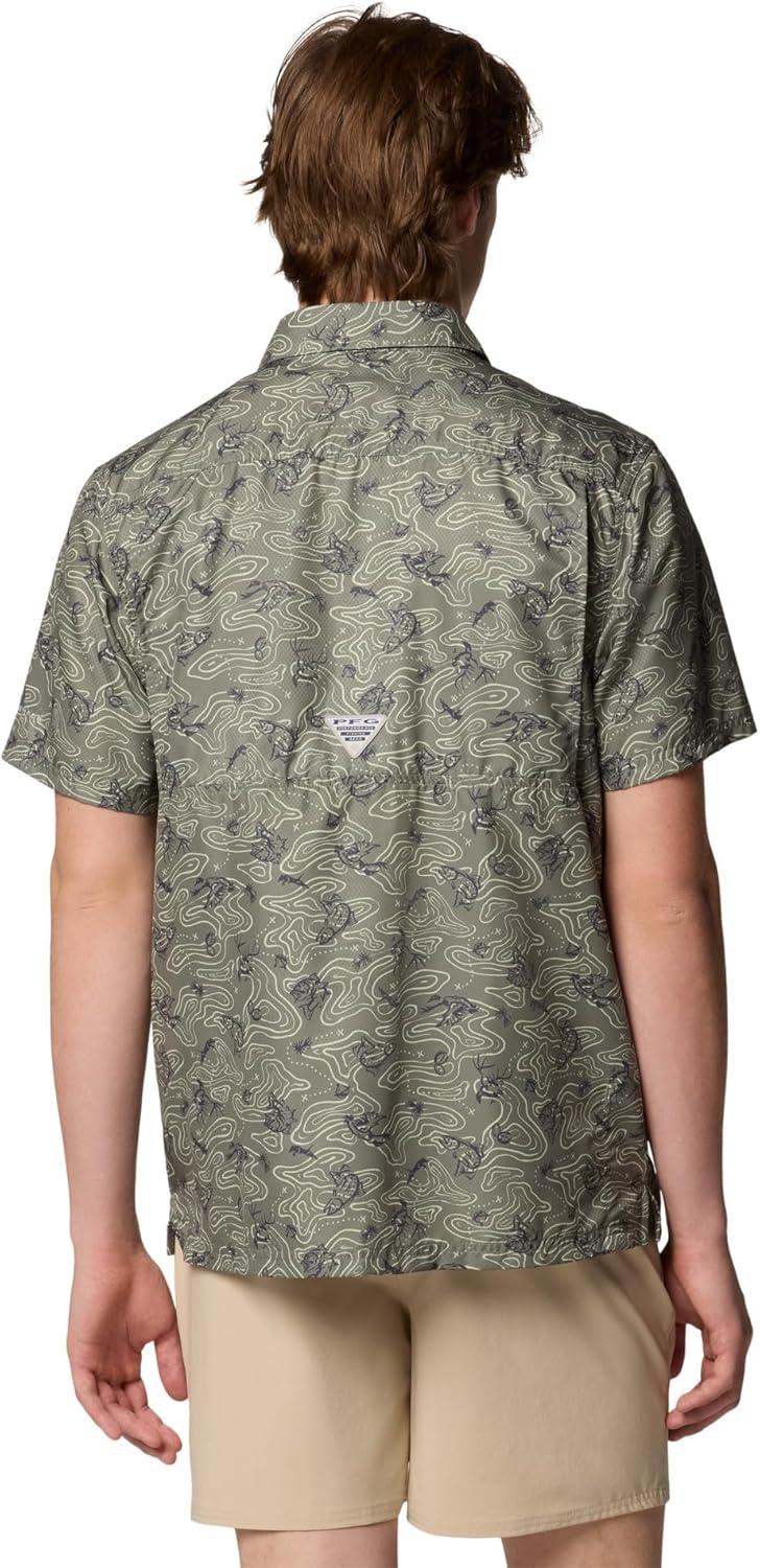 imageColumbia Mens Super Slack Tide Camp Shirt Short SleeveCypress Gameplans
