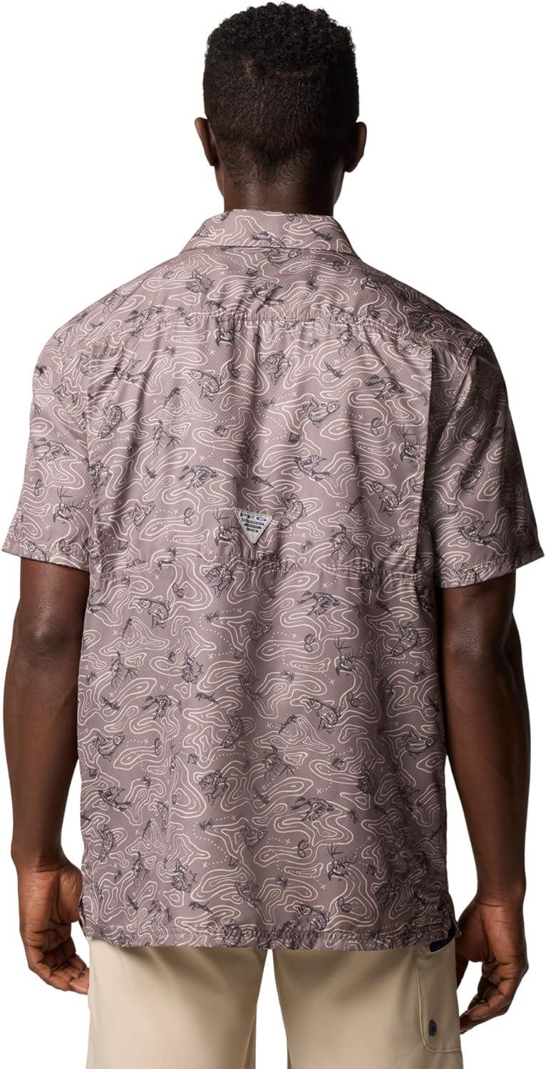 imageColumbia Mens Super Slack Tide Camp Shirt Short SleeveIron Gameplans