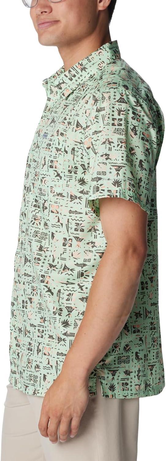 imageColumbia Mens Super Slack Tide Camp Shirt Short SleeveKey West Fishtiki