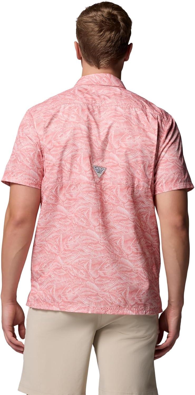 imageColumbia Mens Super Slack Tide Camp Shirt Short SleeveMelonade Tunny