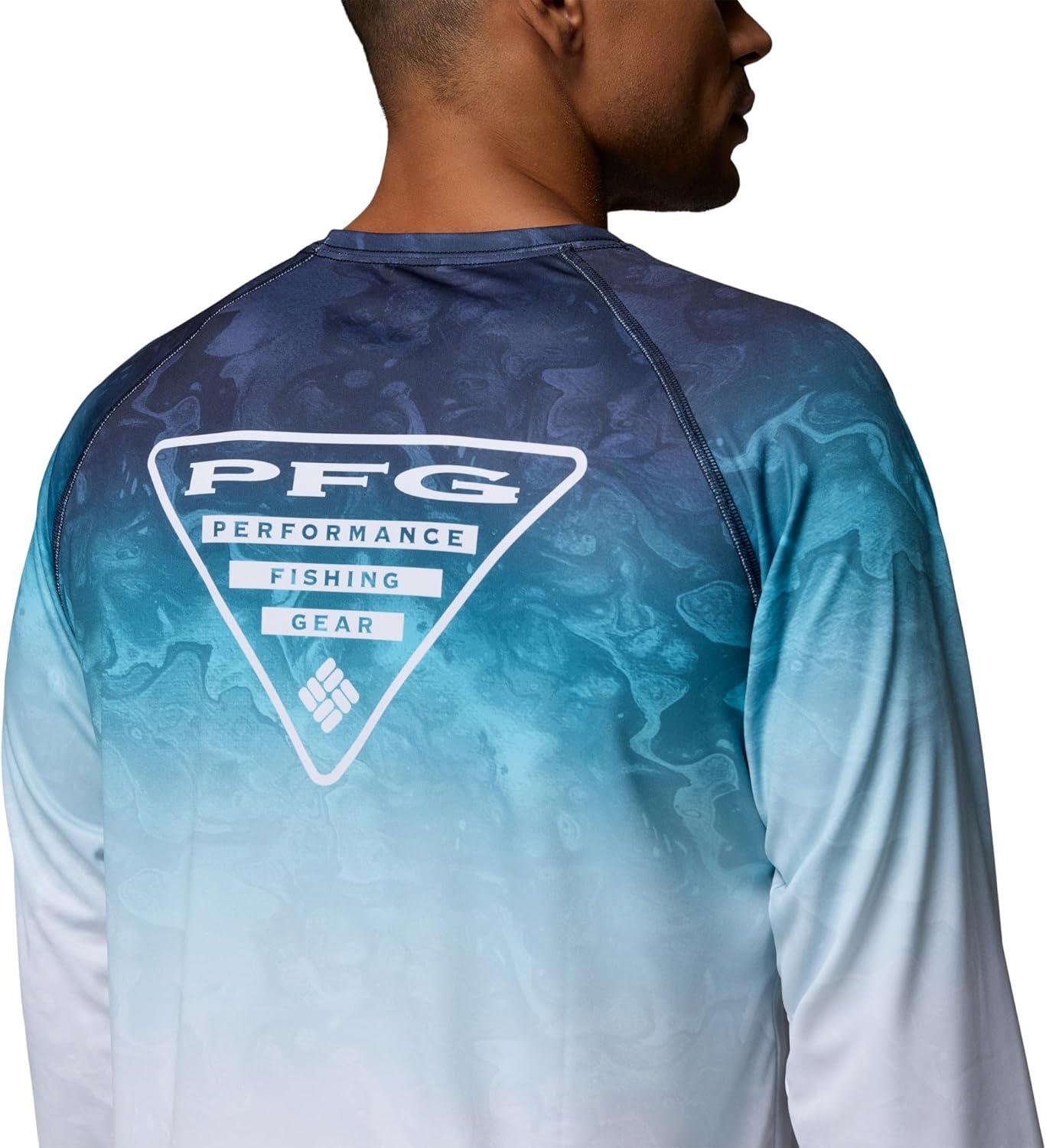 imageColumbia Mens Super Terminal Tackle PFG Frigate Frenz Nocturnal Americana Aerial Fade Large